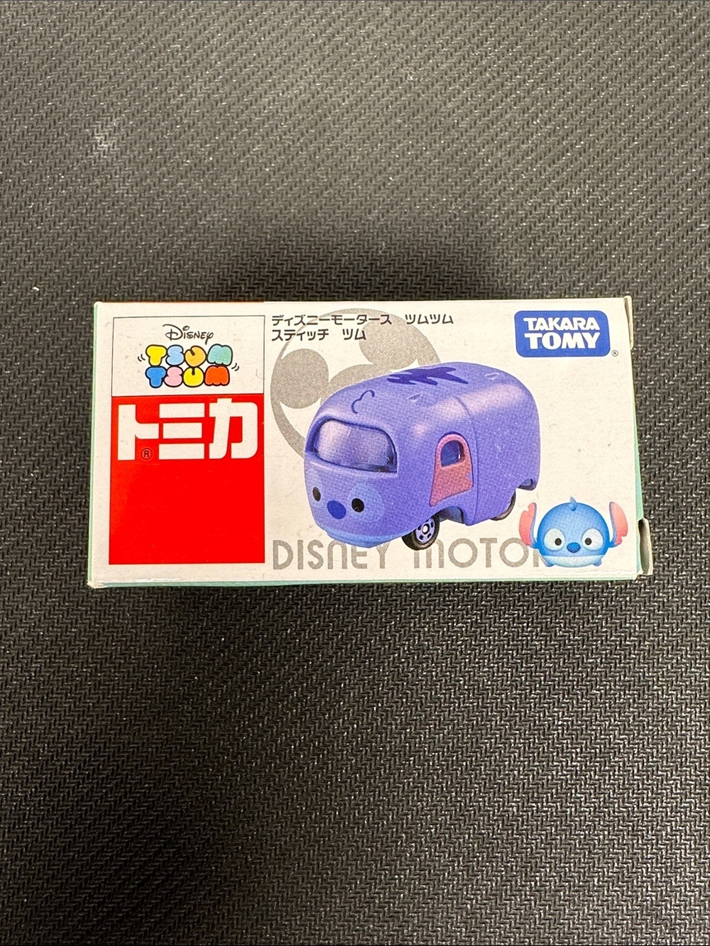 Takara Tomy Disney Tsum Tsum Stitch Motor Vehicle Die Cast Toy Japan